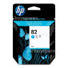 Hewlett Packard Genuine No.82 Cyan Ink Cartridge (CH566A)