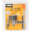Rolson Drill Chuck With SDS Adaptor & Key