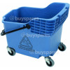 30L Bucket Hi-bak 1812 With 75mm Castors Blue Numatic