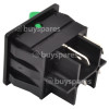 Numatic Vacuum Green On/Off Rocker Switch : 4TAG