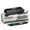 Lexmark Genuine 12N0771 Black Toner Cartridge (Including Oil Coating Roller)