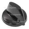 Whirlpool Hob Hotplate Control Knob - Black