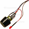 Temperature Control Potentiometer & Neon HG187 Kenwood