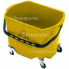 Numatic Obsolete Optional 30L Multi Mop Bucket With 75mm Castors Yellow