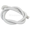 Merloni (Indesit Group) 1.86mtr. Drain Hose 21mm End With Right Angle End 29mm, Internal Dia.s'