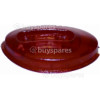 Excellent Obsolete Cover-warning Light Ant. Red Iron