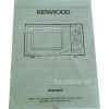 Kenwood Obsolete. User Instructions MW305 M/w