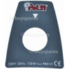 Excellent Obsolete Polycarbonate Label Iro