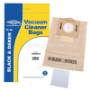 Black & Decker P50 Paper Bag & Filter Set (Pack Of 5 With 1 Filter Kit) - BAG9411
