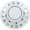 Creda Wash Timer Control Knob - White