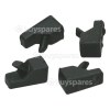 Kit Patins En Caoutchouc Pour Grilles De Plaque De Cuisson - Paquet De 4 - Whirlpool