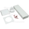 BuySpares Approved part Universal Permanent One-Brick Vent Kit