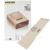 Karcher WD3.500P Vacuum Paper Filter Dust Bag (Pack Of 5)