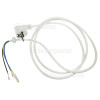 Power Cable White Eu Plug