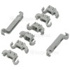 Clips De Fixation Tiges Rabattables Du Panier Inf&eacute;rieur Lave-vaisselle SMS40A02GB/02 Bosch