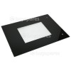 Caple Right Hand Outer Door Glass - Black