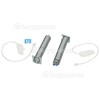 Kit R&eacute;paration Ressorts Et Cordons De Charni&egrave;re Porte Lave-vaisselle : Longueur Du Ressort 125MM JS04IN51/01 Junker
