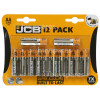 JCB AA Alkali Batterien (12er Pack)