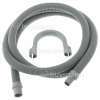 Care+Protect 2.5m Extension Washing Machine / Dishwasher Drain Hose 19x29mm Diameter