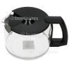 Verseuse &Agrave; Caf&eacute; En Verre Avec Couvercle Noir Pour Cafeti&egrave;re Krups