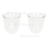 DeLonghi Essential Collection (6) Glass Gift Set – Espresso Double Wall  Thermal Glasses – DLSC302 - Cam Care Device Sdn. Bhd.