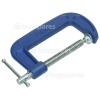 Rolson 100mm Fine Thread G-Clamp