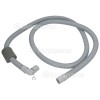 Samsung 2.1mtr. Drain Hose 21mm End With Right Angle End 22mm, Internal Dia.s'