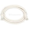 C&acirc;ble Ethernet CAT6 RJ45 : Blanc 2m