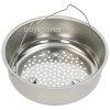 Tefal Perforated Stainless Steel Rigid Steaming Basket