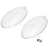 Rangemaster / Leisure / Flavel Light Diffuser (Pack Of 2)