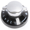 Main Oven Gas Control Knob - Black / Chrome