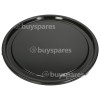 Siemens Enamel Turntable Plate : 360mm Diameter : Metal Tray With Wheels