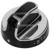 New World Main Oven Control Knob - Black