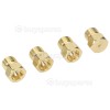 Merloni (Indesit Group) 4 Nozzle M6 Set Liquid Gas (LPG)