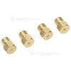 Merloni (Indesit Group) Natural Gas Jets - Pack Of 4