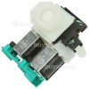 Bosch Cold Water Double Inlet Solenoid Valve : 180Deg. With 10.5 Bore Outlets