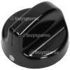 Smeg Hob Burner Control Knob - Black