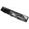 Candy Black Control Panel Fascia Assembly