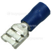 6.3mm Blue Female Push-On Terminal - Pack Of 100