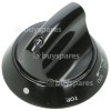 Creda Cooker Control Knob - Black