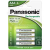 Panasonic Evolta AAA NiMH Wiederaufladbare Batterien (4er Packung)