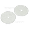 Tampon &Agrave; R&eacute;curer Microfibre Pour Aspirateur Robot - La Paire - P3011 - Bissell