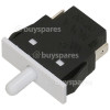 Merloni (Indesit Group) Lamp Push Button (NC) Normally Closed : 250V Eltek 2TAG