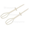 Fouets &Agrave; &Eacute;mulsionner En Plastique Pour Batteur - Lot De 2 - ABM11181/6WQ Moulinex