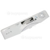 Hoover Control Panel Fascia Assembly - White