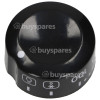 Diplomat Main Oven Control Knob - Black