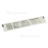 Delonghi STIRELLA 415 Water Hardness Testing Strip