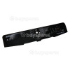 Candy Control Panel Fascia Assembly - Black