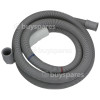 Hisense WFP9014V 2.1mtr Drain Hose : 21mm End With Right Angle End 21mm, Internal Dia.s'