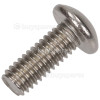 Vis Pour Four - M4 X 10 Vis &Agrave; T&ecirc;te Hexagonale Avec Bouton Rangemaster / Leisure / Flavel